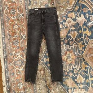 Gap cigarette high rise jeans